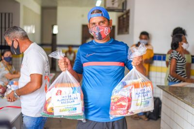 Prefeitura de São Luís inicia entrega de kits de alimentação para estudantes da Zona Urbana da capital
