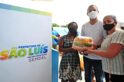 Prefeitura entrega cestas básicas a atletas e profissionais de educação física de São Luís