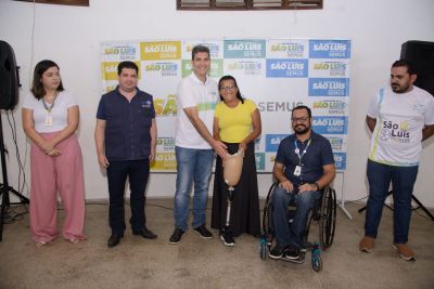 Galeria: Prefeito Eduardo Braide melhora qualidade de vida de 54 amputados com entrega de próteses para pacientes de São Luís e outros 22 municípios do MA