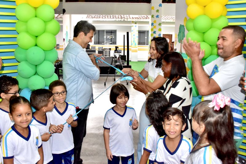 Prefeito Eduardo Braide segue entregando escolas totalmente reformadas em celebração aos 411 anos de São Luís
