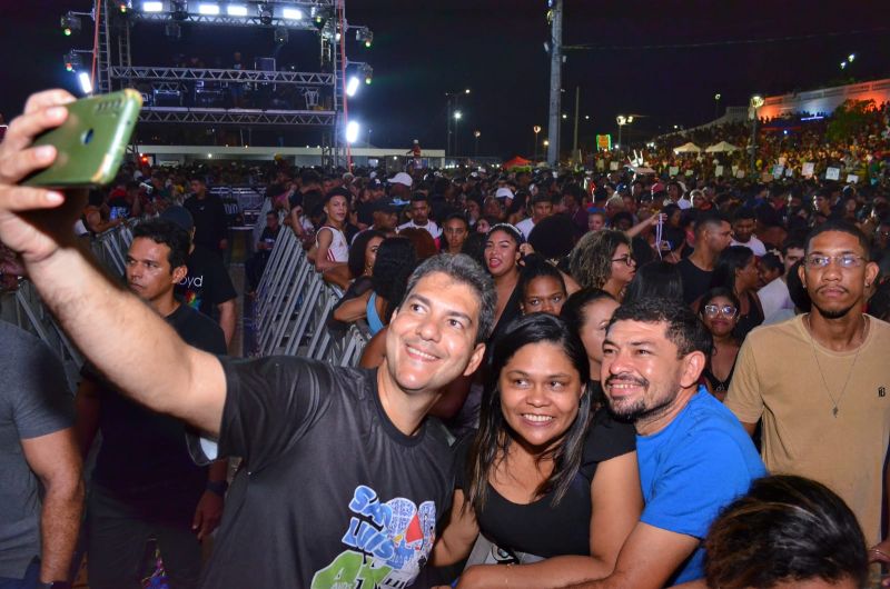 Milhares se divertem ao som de swingueira, arrocha e brega em mais uma noite de homenagem da Prefeitura aos 411 anos de São Luís