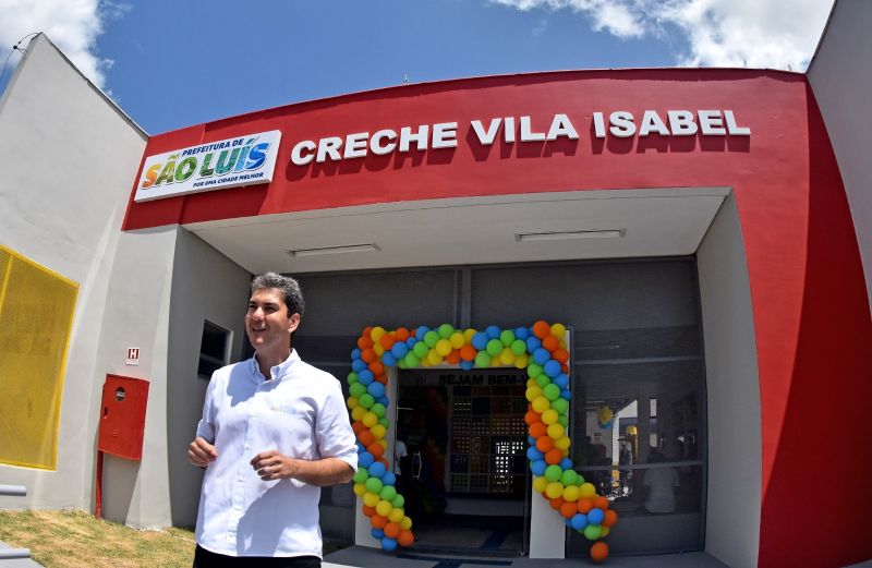 Prefeito Eduardo Braide entrega Creche em Tempo Integral Vila Isabel, no Itaqui-Bacanga