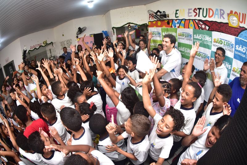 Prefeito Eduardo Braide segue com requalificação das escolas da rede municipal de ensino e inicia reformas em U.E.Bs nos bairros Coroado e Maracanã