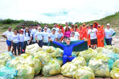 Galeria: Prefeitura de São Luís realiza ação “Praia linda é praia limpa”, na área Itaqui-Bacanga