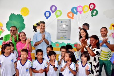 notícia: Prefeito Eduardo Braide segue entregando escolas totalmente reformadas em celebração aos 411 anos de São Luís