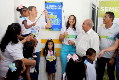 notícia: Prefeito Eduardo Braide segue com entrega de escolas totalmente reformadas e reinaugura U.E.B. na Vila Riod 