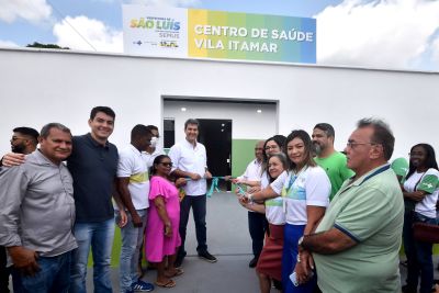 notícia: Prefeito Eduardo Braide entrega novo Centro de Saúde na Vila Itamar