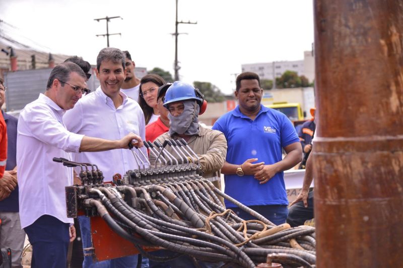 Com recursos do Município, prefeito Eduardo Braide inicia construção do Elevado da Cidade, em São Luís