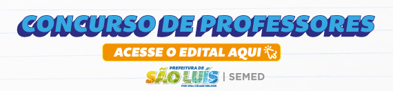 banner: Concurso para professores 