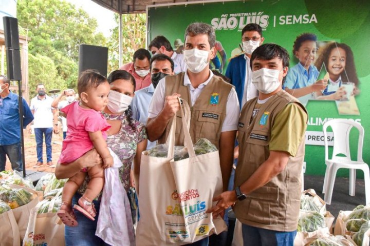 Vídeo: Prefeitura faz a 1ª entrega da maior etapa do Programa de Aquisição de Alimentos (PAA) em São Luís