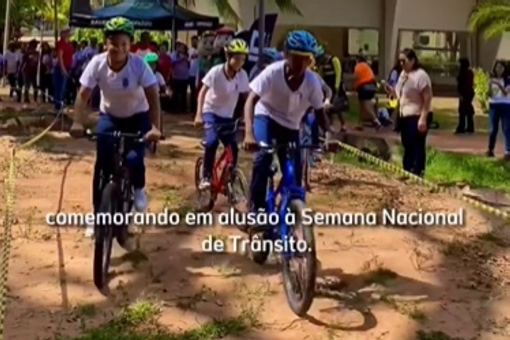 Vídeo: Semana Nacional de Trânsito tem passeio ciclístico 🚴🏽‍♂️ e ações de educação em São Luís 