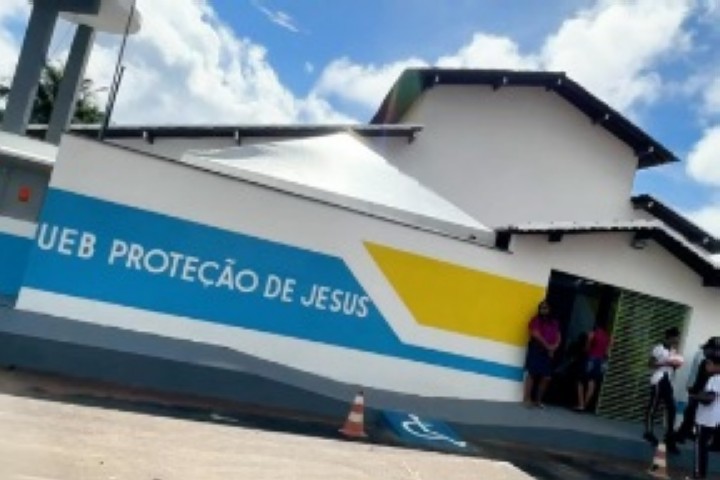 vídeo: Olha só como ficou a UEB Proteção de Jesus, ➕ uma  #EscolaNova  🏫