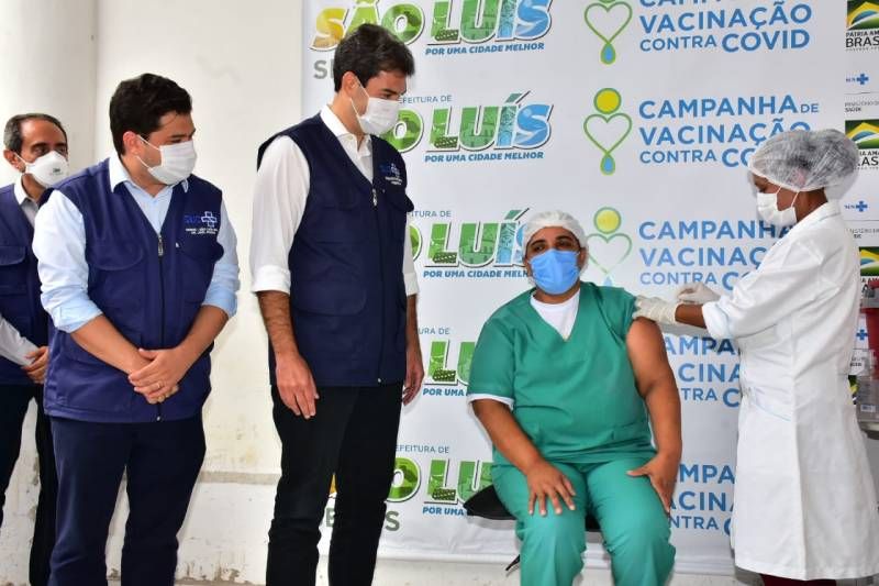 Em quatro meses de vacinação contra a Covid-19, Prefeitura de São Luís é a  segunda entre as capitais que mais vacina no Brasil
