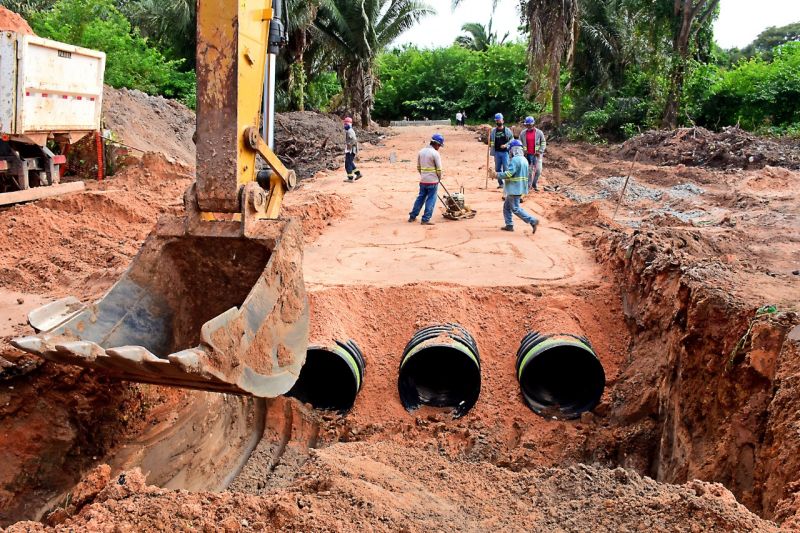 Prefeitura de São Luís avança nas obras de drenagem profunda na região do Santa Bárbara
