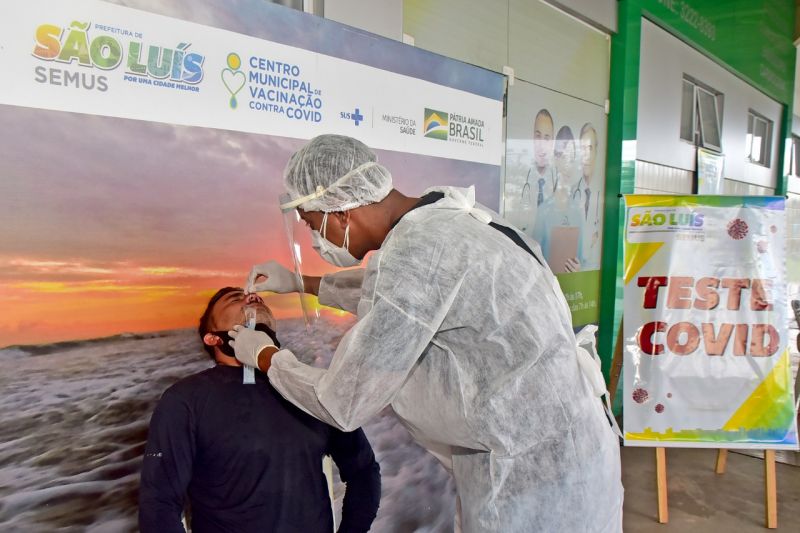 Prefeitura de São Luís inicia testagem em massa da população como medida de combate ao coronavírus