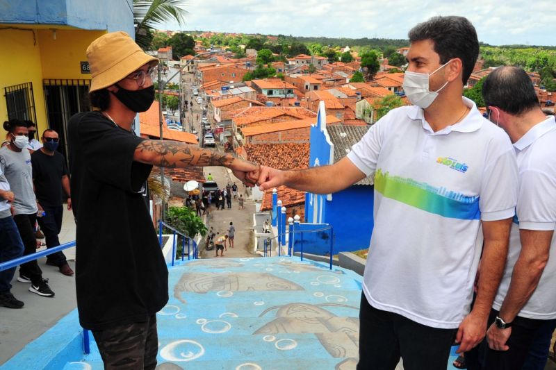 Eduardo Braide entrega obras importantes do ‘Prefeitura no Bairro’ para os moradores do Coroadinho