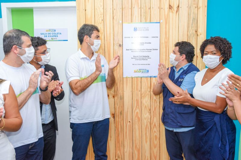 Prefeito Eduardo Braide entrega Centro de Saúde Integrada Janaína completamente requalificado