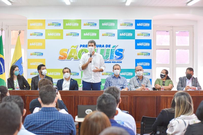 Prefeito Eduardo Braide se reúne com representantes do Sistema S e do IFMA para tratar de parcerias pela educação de São Luís