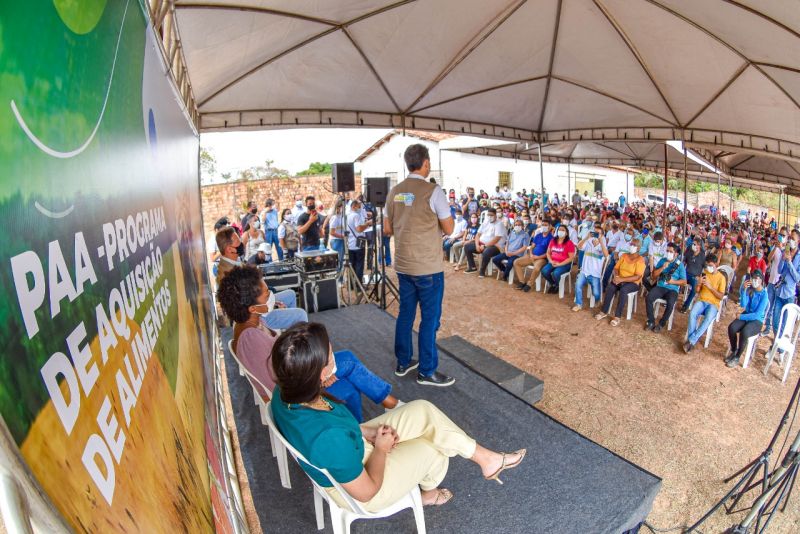 Prefeito Eduardo Braide lança nova etapa do Programa de Aquisição de Alimentos (PAA) com investimento de R$ 2,6 milhões