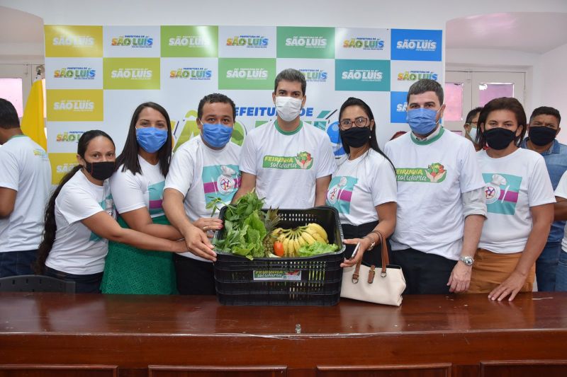 Prefeitura lança ‘Feirinha Solidária’ para estimular a doação de alimentos a comunidades em situação de vulnerabilidade