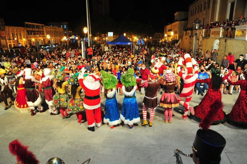 Prefeitura de São Luís encerra programação cultural do “Natal da Esperança” com várias atrações no Centro Histórico