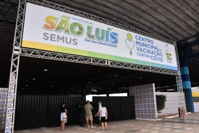 galeria: Centro Municipal de Vacinação contra a Covid-19 inicia atividades em São Luís