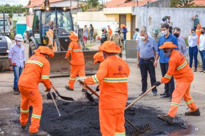 Prefeitura inicia grande ação para recuperar ruas e avenidas de São Luís