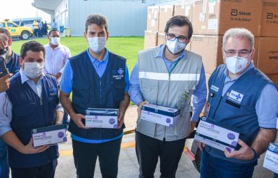 galeria: Prefeito Eduardo Braide garante mais 300 mil doses extras de vacina contra a Covid-19 durante visita do ministro da Saúde em São Luís