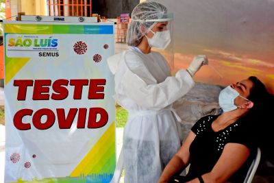 galeria: Prefeitura de São Luís já realizou cerca de 2,4 mil testes de Covid-19 com ações de testagem em massa