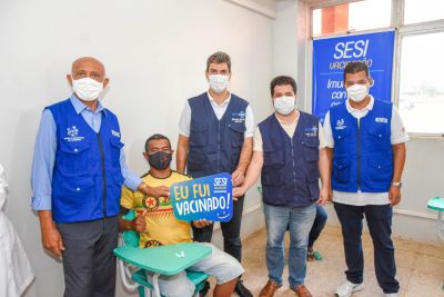 galeria: Prefeitura abre mais dois pontos de vacinação contra a Covid-19 em São Luís