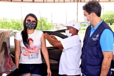 galeria: Prefeito Eduardo Braide acompanha dia da vacinação de jovens de 18 anos contra Covid-19 e já destaca próximas etapas da campanha