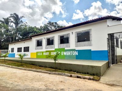 galeria: Na Zona Rural, prefeito Eduardo Braide entrega U.E.B. Mary Serrão Ewerton, unidade do Programa Escola Nova 