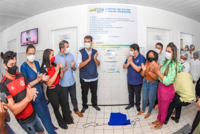 notícia: Prefeito Eduardo Braide entrega requalificação do Centro de Saúde Djalma Marques, no Ipem Turu