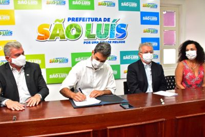 notícia: Prefeito Eduardo Braide e Sebrae assinam termo de cessão de casarão para implantação do Centro de Interpretação do Centro Histórico de São Luís
