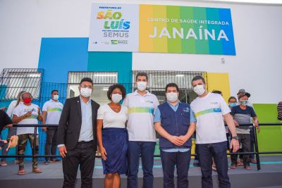 notícia: Prefeito Eduardo Braide entrega Centro de Saúde Integrada Janaína completamente requalificado
