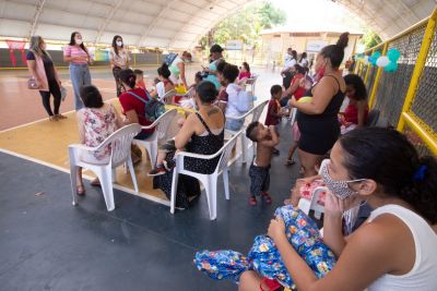galeria: Prefeitura de São Luís retoma programa Criança Feliz com programação alusiva ao Dia das Crianças