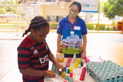 notícia: Prefeitura de São Luís retoma programa Criança Feliz com programação alusiva ao Dia das Crianças