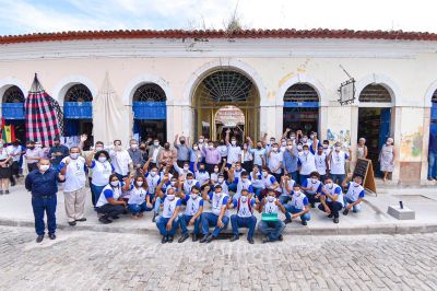 notícia: Prefeito Eduardo Braide e parceiros lançam programa Canteiro Escola para capacitar profissionais para as obras de preservação no Centro Histórico