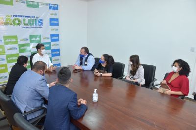 galeria: Prefeito Eduardo Braide trata da ampliação da rede municipal em reunião com representantes do Ministério da Saúde