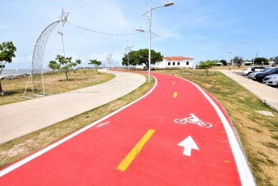 galeria: Prefeitura de São Luís interliga trechos com implantação de ciclovias e ciclofaixas na capital 