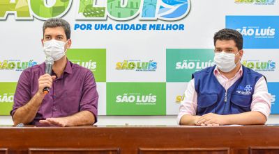 notícia: “São Luís terá 120 leitos exclusivos para pacientes Covid", anuncia prefeito Eduardo Braide 