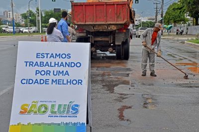 Prefeitura de São Luís iniciará operação tapa-buracos em toda cidade