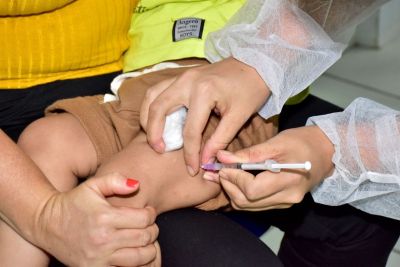 notícia: Vacinação infantil segue disponível na rede municipal de saúde de São Luís 
