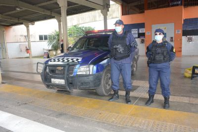 notícia: Guarda Municipal de São Luís intensifica patrulha no Terminal da Praia Grande