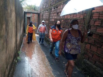 Defesa Civil Municipal atua para minimizar danos em áreas de risco de São Luís