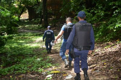 notícia: Guarda Municipal de São Luís reforça patrulhamento no Parque da Quinta do Diamante