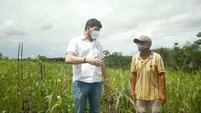 Prefeitura de São Luís realiza visita técnica ao polo agrícola de São Bruno na Zona Rural 