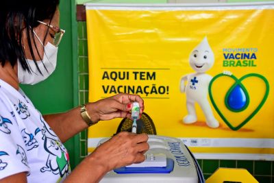 notícia: Prefeitura de São Luís segue com vacinação contra Influenza no Terminal do São Cristóvão 