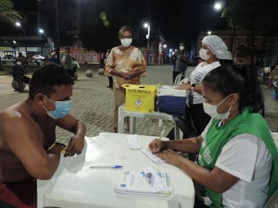 Prefeitura de São Luís avança com vacinação contra Covid-19 voltada para população em situação de rua 