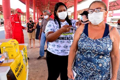 notícia: Prefeitura mantém vacinação contra gripe no Terminal da Cohama até esta quarta-feira (26)